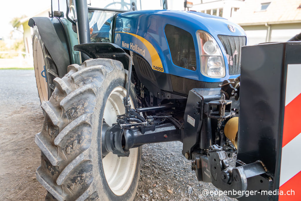 Lenkwinkelsensoren sorgen dafür, dass der Traktor genauer arbeiten kann.